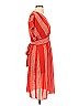 Anne Klein 100% Polyester Orange Cocktail Dress Size 2 - photo 4