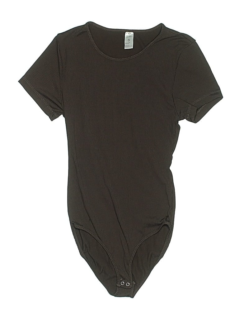 Pre-owned Just Be ... Bodysuit In Brown