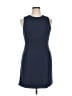 Donna Morgan Solid Blue Cocktail Dress Size 14 - photo 1