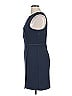 Donna Morgan Solid Blue Cocktail Dress Size 14 - photo 5