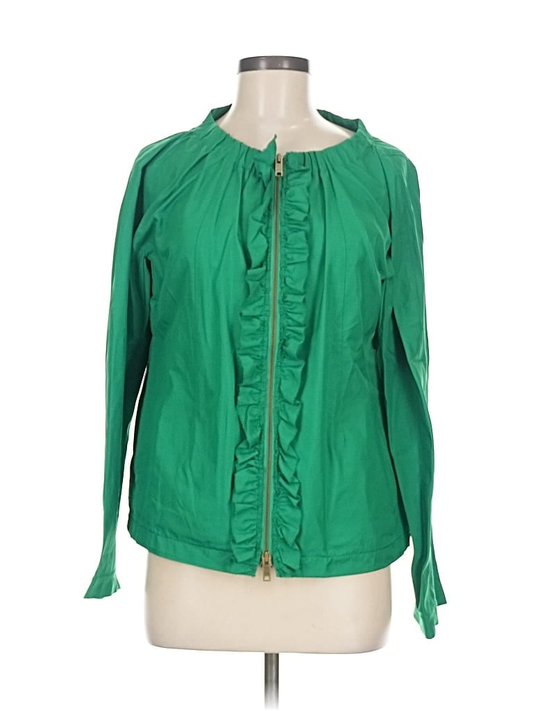 Pre-owned Donna Karan Jacket In Green