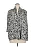 Onque Casuals Chevron-herringbone Silver 3/4 Sleeve Blouse Size XL - photo 1