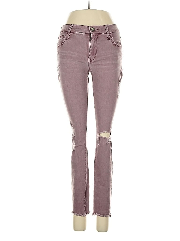 Pre-owned Express Jeans In Purple