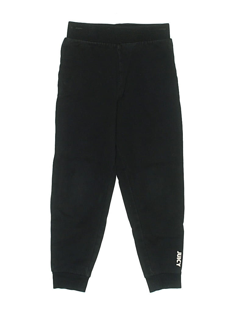 Pre-owned Juicy Couture Kids' Casual Pants In Black