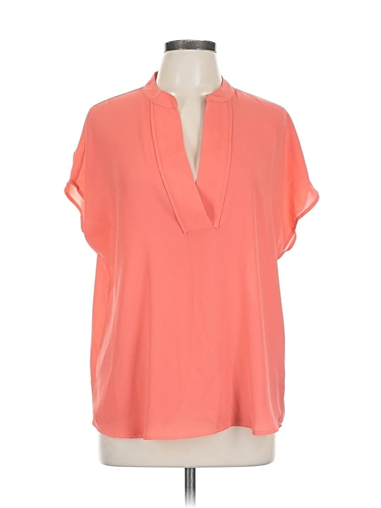 Pre-owned Marled By Reunited Short Sleeve T-shirt In Orange