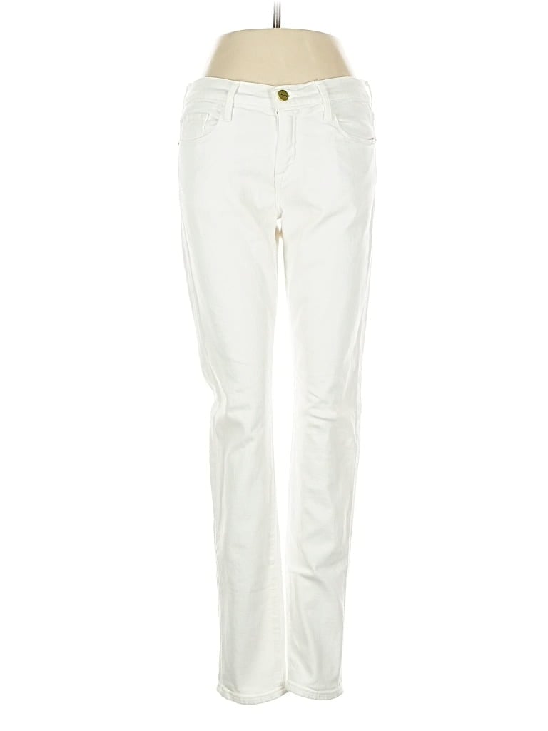 Click to view more detailed imagery on our partner's website Pre-owned Frame Jeans In White