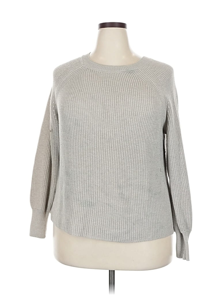 JESSICA SIMPSON Pre-owned Pullover Sweater In Gray