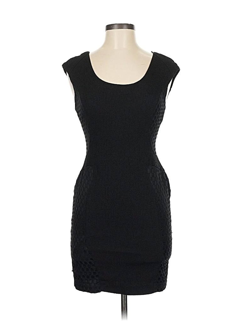 Pre-owned Zara W&b Collection Cocktail Dress In Black