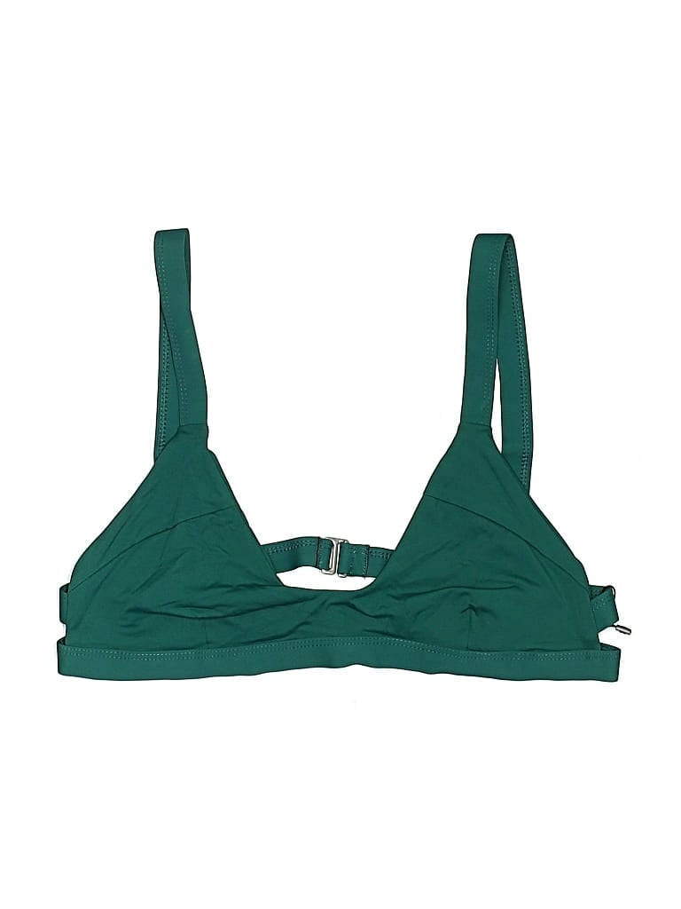 Pre-owned Tavik Swimsuit Top Green Swimwear
