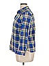 Talbots 100% Cotton Plaid Blue Long Sleeve Button-Down Shirt Size XL (petite) - photo 5