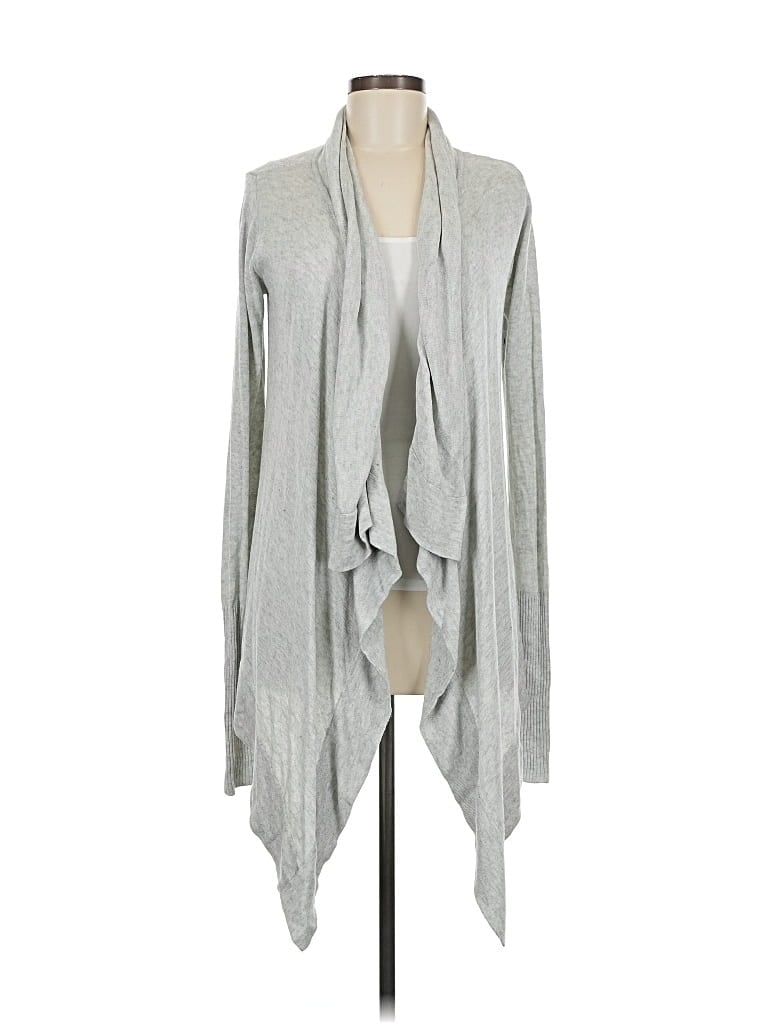 Pre-owned Lululemon Athletica Cardigan Sweater In Gray