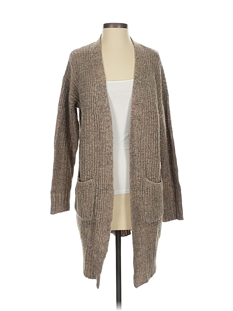 Pre-owned Active Usa Cardigan Sweater In Brown