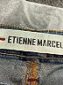 Etienne Marcel Chevron-herringbone Blue Jeans Size 28 waist - photo 7