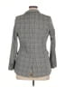 NY Collection Houndstooth Gray Blazer Size 0X - photo 2