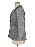 NY Collection Houndstooth Gray Blazer Size 0X - photo 5