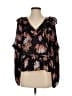 Coast 100% Rayon Black 3/4 Sleeve Blouse Size S - photo 1