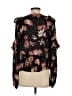 Coast 100% Rayon Black 3/4 Sleeve Blouse Size S - photo 2
