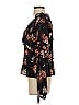 Coast 100% Rayon Black 3/4 Sleeve Blouse Size S - photo 5
