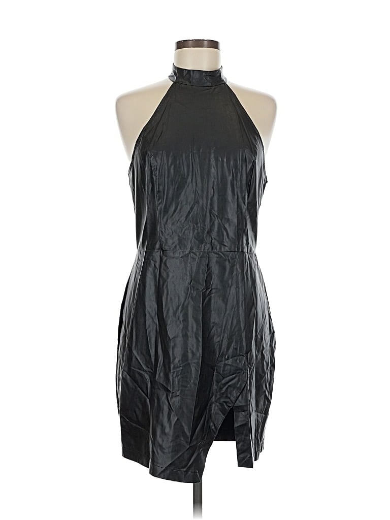 Pre-owned Aqua Cocktail Dress In Black