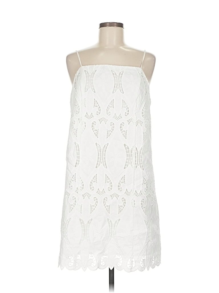 Pre-owned Unbranded Casual Dress In White