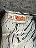 Tianello 100% Silk Silver 3/4 Sleeve Silk Top Size XS - photo 3