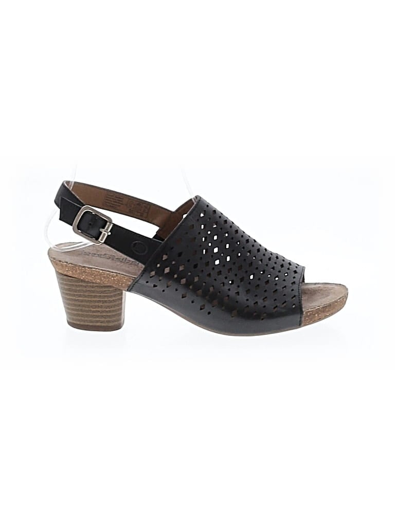 Pre-owned Josef Seibel Sandals In Black