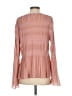 Intermix Pink Long Sleeve Blouse Size S - photo 2