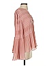 Intermix Pink Long Sleeve Blouse Size S - photo 4