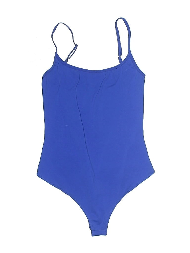 Pre-owned Intimately By Free People Bodysuit In Blue