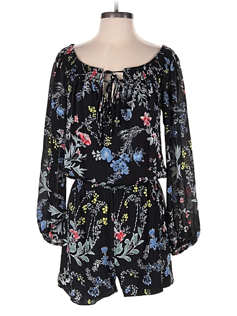 Pre-owned Parker Romper In Black