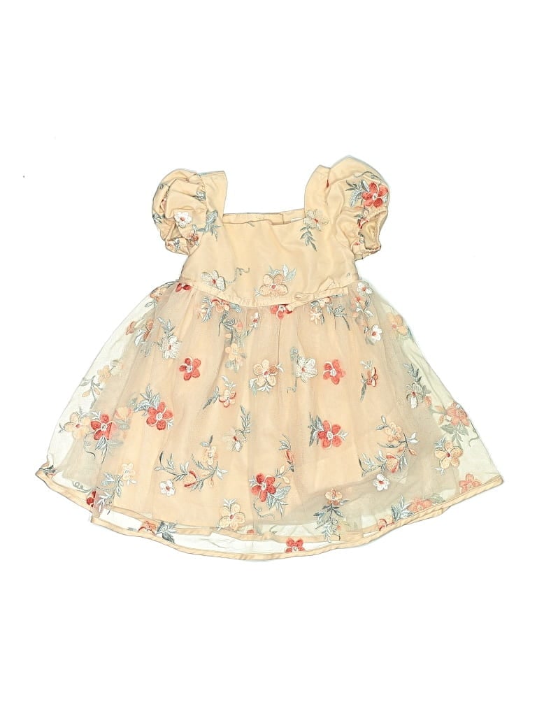 Pre-owned Christian Siriano New York Kids' Dress In Yellow