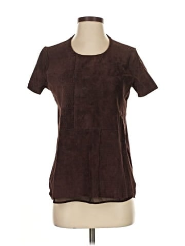 Ecru Short Sleeve Top (view 1)