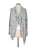 Bar III Gray Cardigan Size L - photo 1