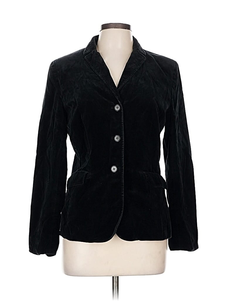 Pre-owned Ann Taylor Blazer Jacket In Black