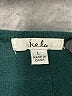 Isela 100% Polyester Teal Green 3/4 Sleeve Top Size L - photo 7