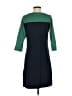 L.L.Bean Color Block Teal Casual Dress Size XS - photo 2
