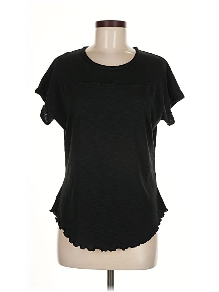 Pre-owned Moving Comfort Short Sleeve T-shirt In Black