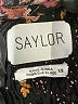 Saylor Floral Black Casual Dress Size XS - photo 7