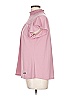 Adrienne Vittadini Pink Short Sleeve Blouse Size L - photo 5
