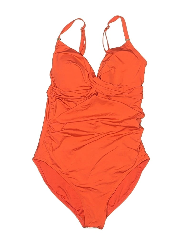 CALVIN KLEIN Pre-owned One Piece Swimsuit In Orange