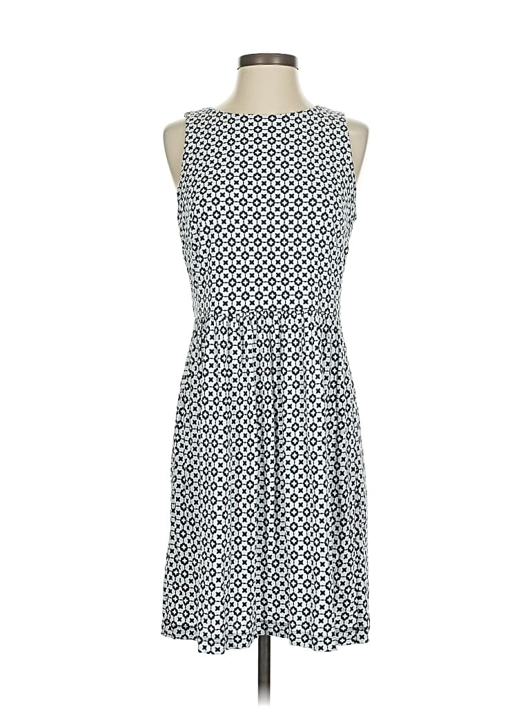Pre-owned Ann Taylor Loft Outlet Casual Dress In Gray