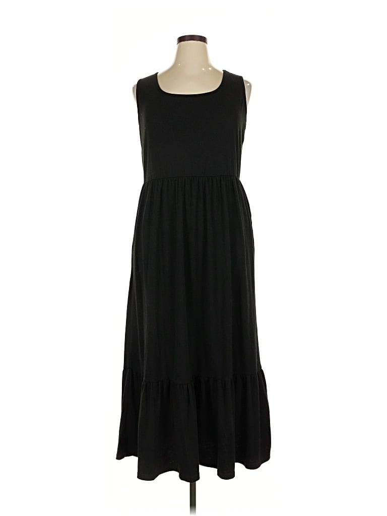 Pre-owned Zesica Casual Dress In Black