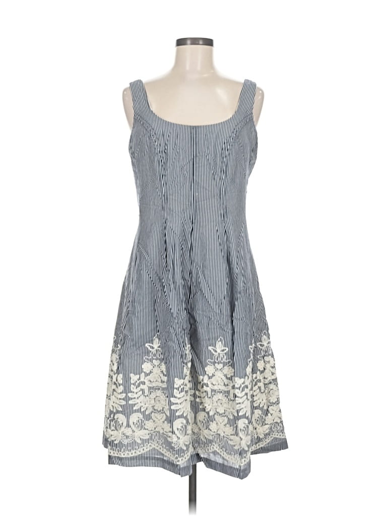 Pre-owned Nine West Casual Dress In Gray