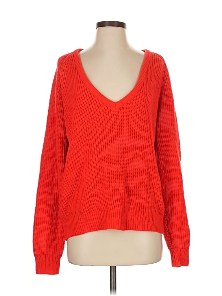 Pre-owned Assorted Brands Pullover Sweater In Red