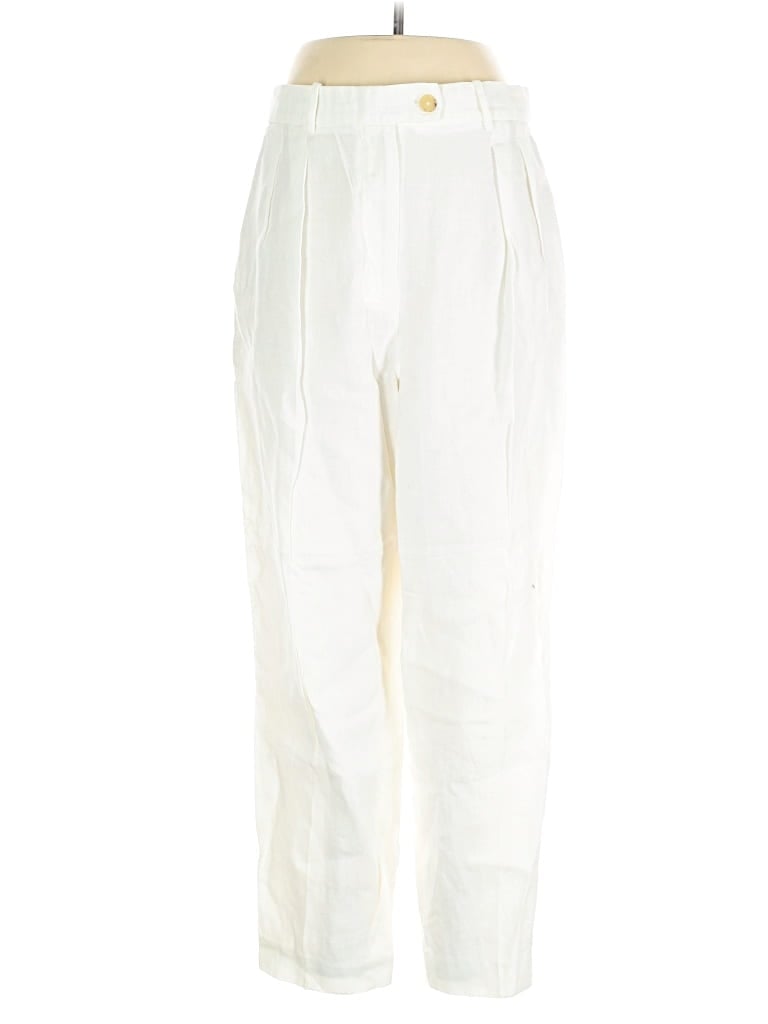 Pre-owned Massimo Dutti Casual Pants In White