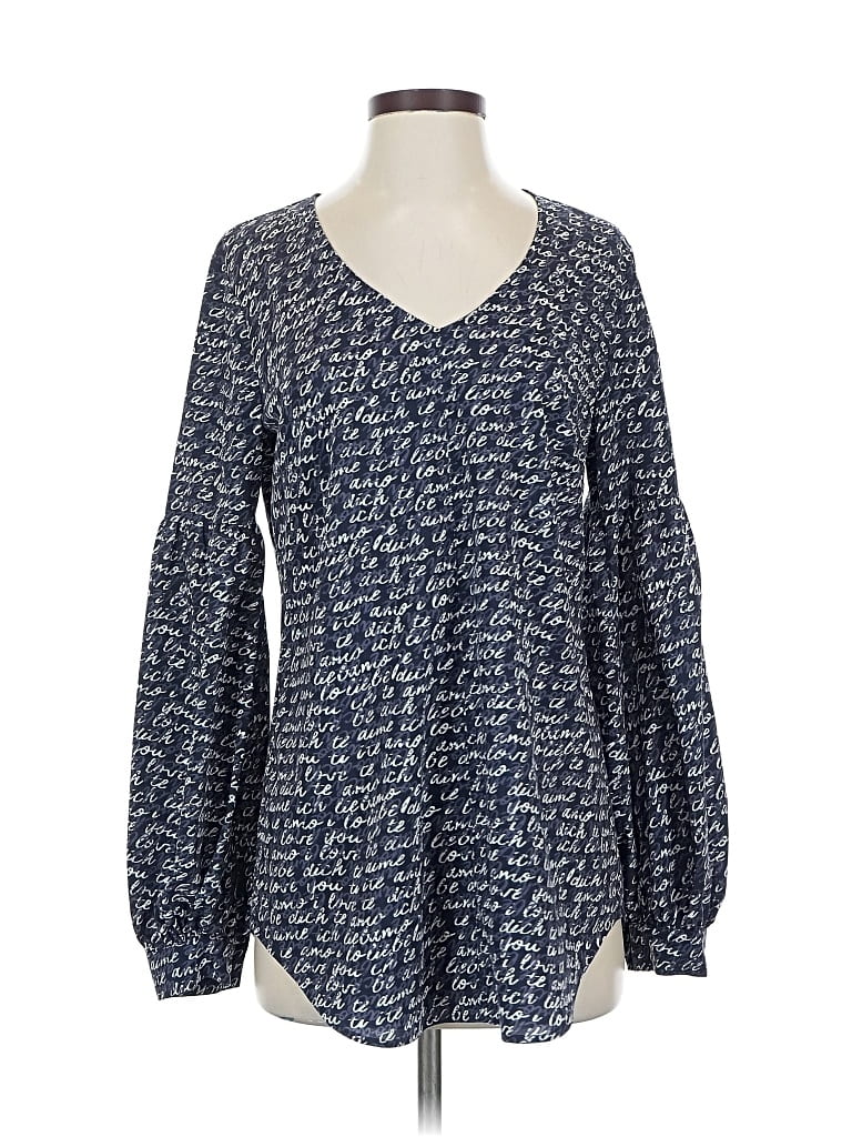 Click to view more detailed imagery on our partner's website Pre-owned Cabi Long Sleeve Blouse In Blue