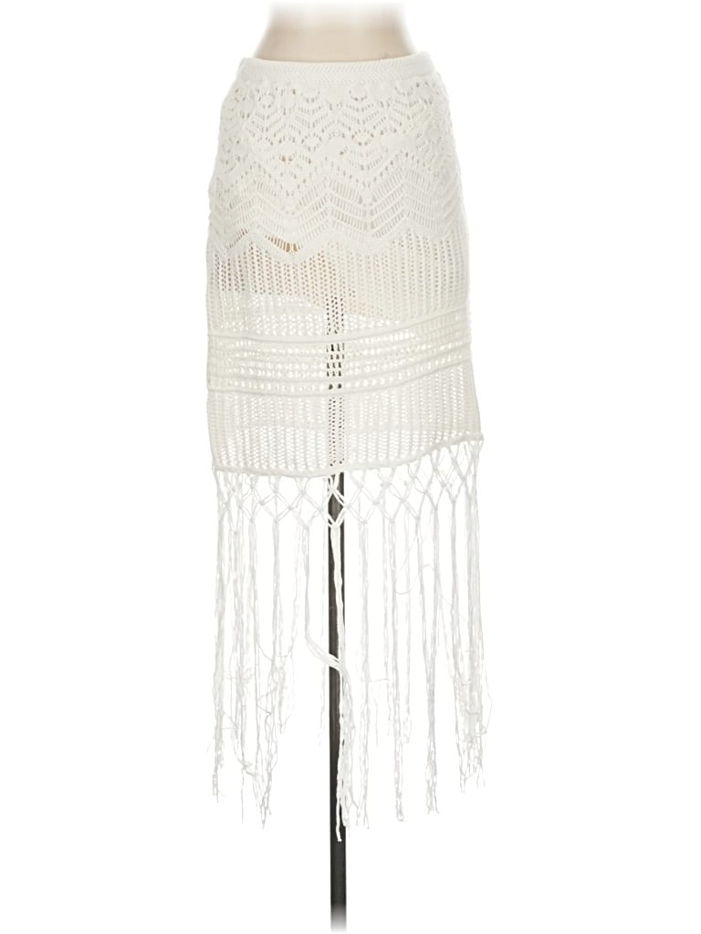 Abercrombie & Fitch Casual Skirt In White