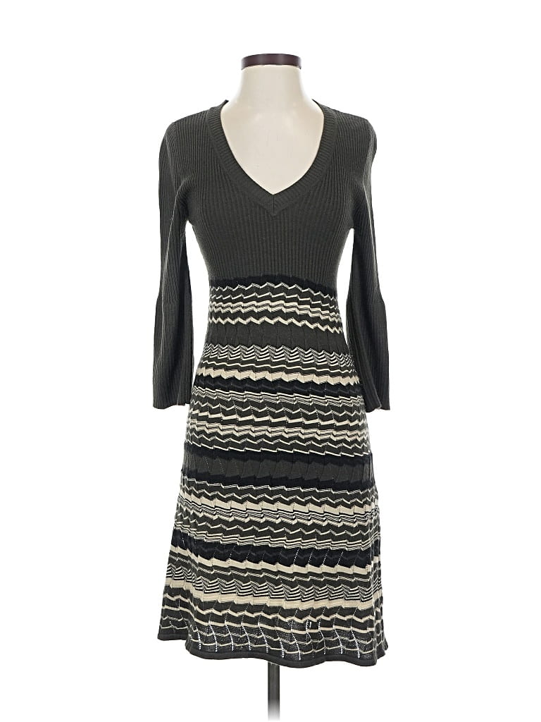 Pre-owned Jones Studio Casual Dress In Gray