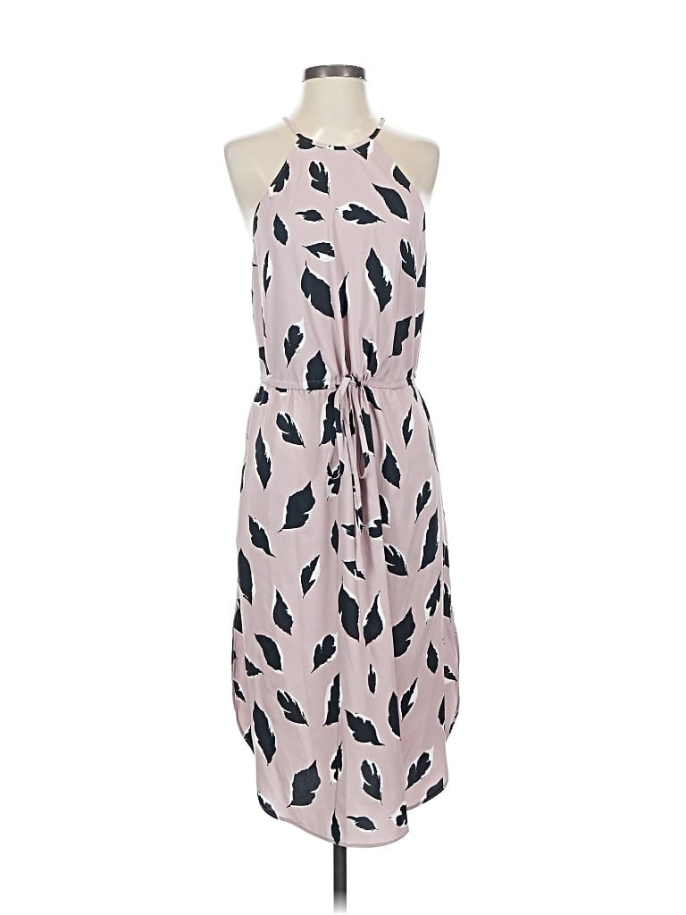 Pre-owned Ann Taylor Loft Casual Dress In Pink