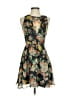 Dolce Vita 100% Polyester Floral Gray Cocktail Dress Size XS - photo 1
